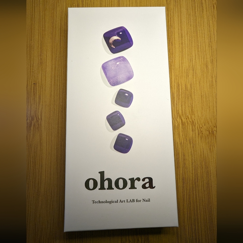 Brand New O'Hara semi cured gel nails for toes